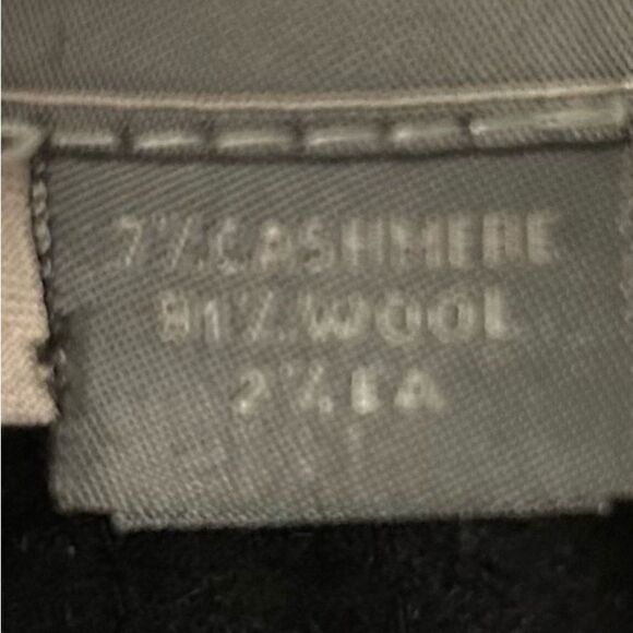 Proenza Schouler Black Wool Cashmere Blend Straight Leg Pants Size 8 luxury - Picture 4 of 12